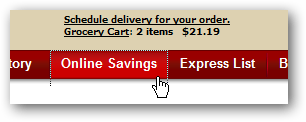 orange county online grocery savings